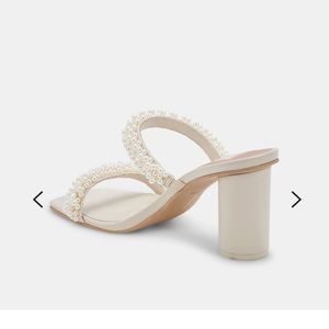 Dolce Vita Noel Pearl Heels size 8
